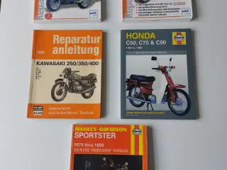 Honda Cup C50+C70+C90 håndbog manual