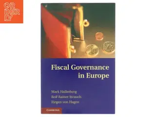 Fiscal governance in Europe af Mark Hallerberg (Bog)