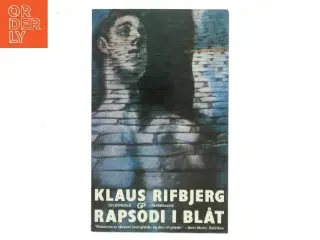 Rapsodi i blåt af Klaus Rifbjerg (Bog)