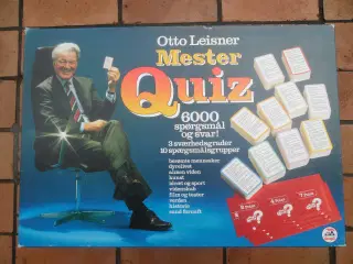 Otto Leisner Mester Quiz Brætspil
