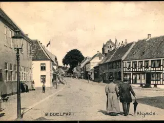 Middelfart - Algade - Carl S. Ladehoffs Bogh. 12628 - Ubrugt