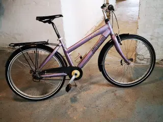 KILDEMOES 26" 43cm 7 gear, dæk som ny , for- og ba