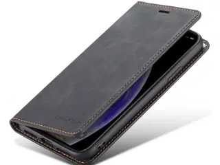 Magnetisk Flip Cover til iPhone – Sort