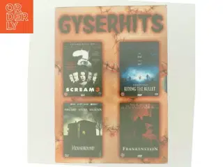 DVD samling med gyserfilm fra Nordisk Film