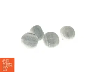 Møbelgreb af sten, 4 stk (str. Ø: 4 cm)