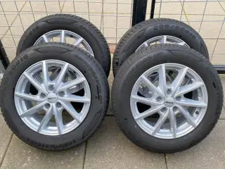 4 stk vinterdæk med fælge 5x112. Som næsten nye
