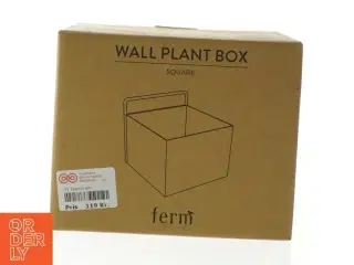 Væg plantekasse kvadratisk fra Ferm Living (str. 15x15x11 cm)