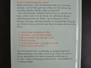 klikkertræning af hunde, af karen pryor, emne: dyr