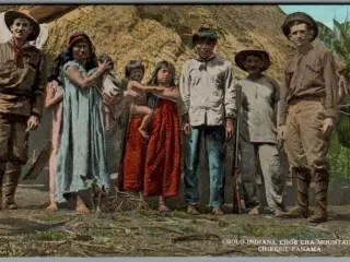 Cholo Indians - Chor Cha Mountains - Cherqul -  Panama - Ubrugt