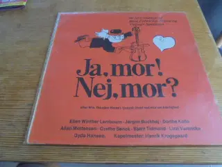 LP: Ja Mor! Nej Mor! – Dansk  En fest-Musical 
