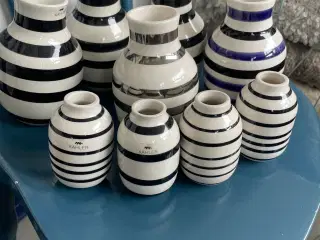 Kahler stribet vase vaser