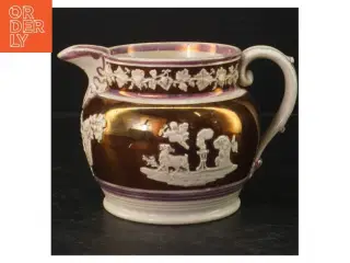 Vintage keramik kande (str. Ø. 13 cm. længde, 11 cm)