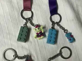 LEGO nøgleringe 