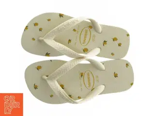 Havaianas/Kongesløjd klipklapper med citronmotiver fra Havaianas (str. 31 til 32)