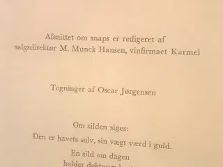 Sildegodt og snaps