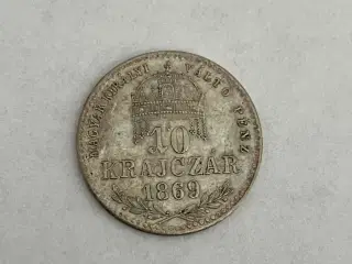 10 Krajczar 1869 Hungary