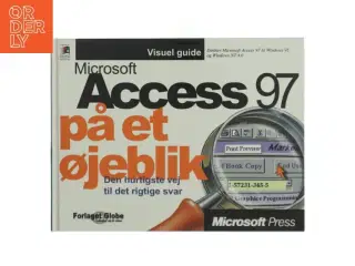 Microsoft Access 97 på et øjeblik (Bog)