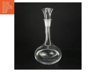 Glas karaffel med prop fra Paul Bourne (str. 24 cm)