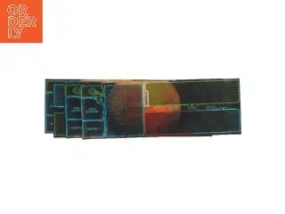 Spillemåtter til Terraforming Mars - card game (str. 4 stk 22x63 cm)