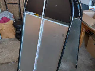 A-skilt metal 100 x 70 cm