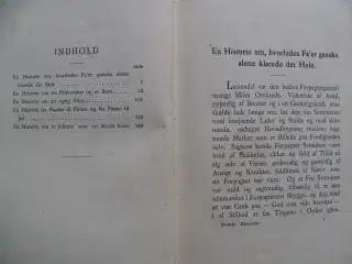 L. Budde, flere historier, fra 1899