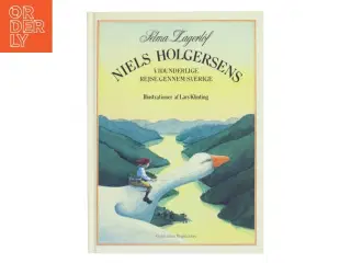 Niels Holgersens vidunderlige rejse gennem Sverige af Selma Lagerlf (Bog)