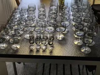 Holmegård Atlantic glas, 55 stk.