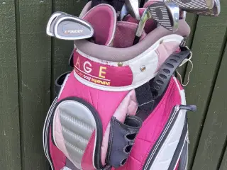 Golf sæt med bag