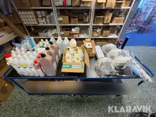 Lot med sæbe, desinfiktion og afkalkning