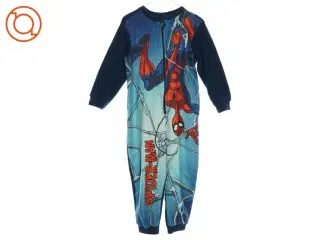 Flis heldragt med spiderman (str. 5 år)