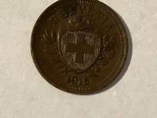 1 Rappen Switzerland 1915