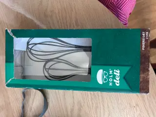 Piskeris sæt i sort 