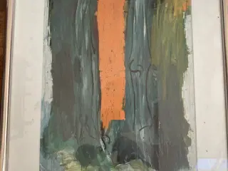 4 stk. Per Kirkeby kunsttryk