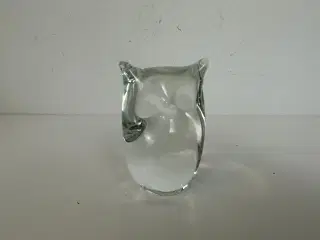 Lille ugle i glas / glaskunst