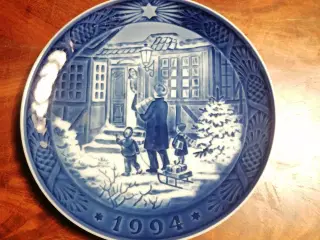 Royal Copenhagen juleplatte 1994