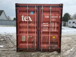 Billig 20 fods Container - ID: TGHU 005944-9