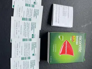 5 stk. Nicorette invisi depot plastre 15 mg. 