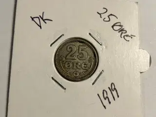 25 øre 1919 Danmark