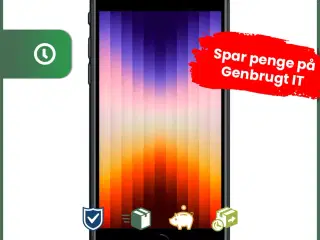 Apple iPhone SE 3.gen 64GB (Midnight) - Grade B - mobiltelefon