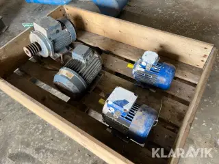 LOT: motorer ICME, parlock og trige-titan 4 styk