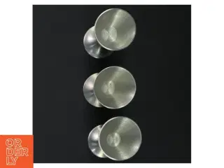 3 vintage snapseglas fra Carl Christensen (str. 9 cm. 3 styk)