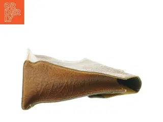 Læder taske (str. 48 x 37 cm)
