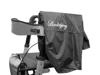 Regnslag til rollator - Sort