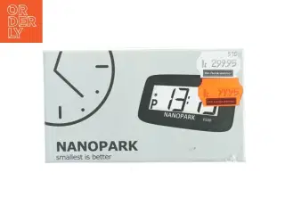 Elektronisk p-skive fra Nanopark (str. 15x8 cm)