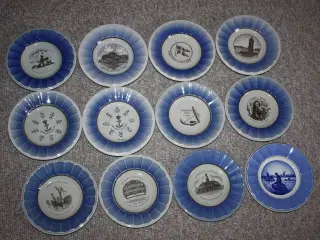 Juleplatter Søværnet Aluminia Royal Copenhagen