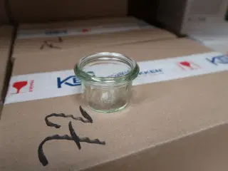 432 stk. Patentglas 3,5 cl u/låg Diam 40 mm Weck