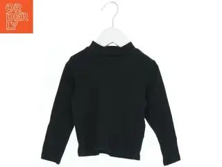 Langærmet sort bluse fra H&M (str. 92)