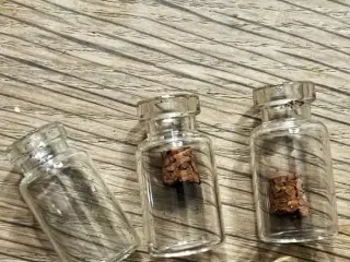 3 forrådsglas i miniformat - miniature