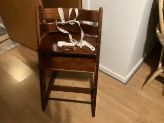 Trip trap stol m/stokkesele