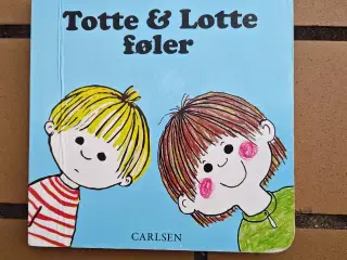 Totte og Lotte Føler Bog